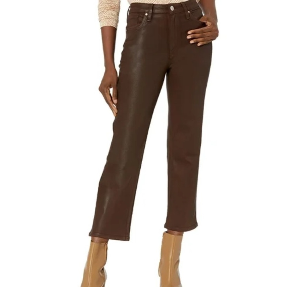Hudson Jeans Women's - Remi Straight Cropped Jean - Chocolate